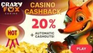 Crazy Fox Casino Welcome Bonus