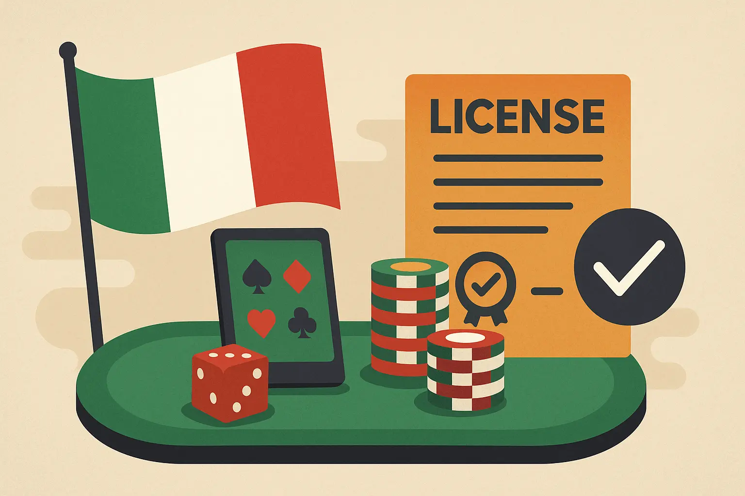 italienska licenssystemet