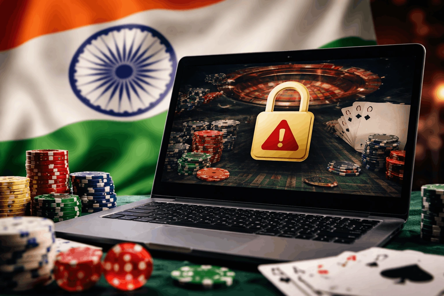 Indien illegalt spelande