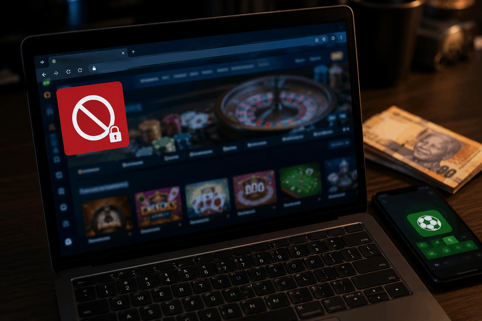 Illegalt spel i Sydafrika