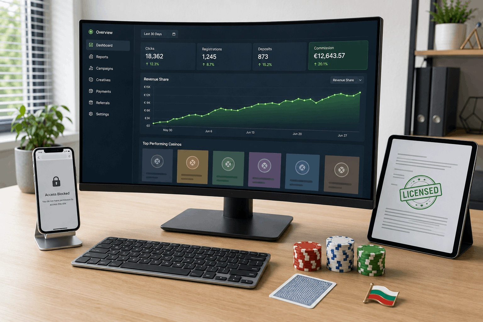 Bulgarien gambling-affiliates