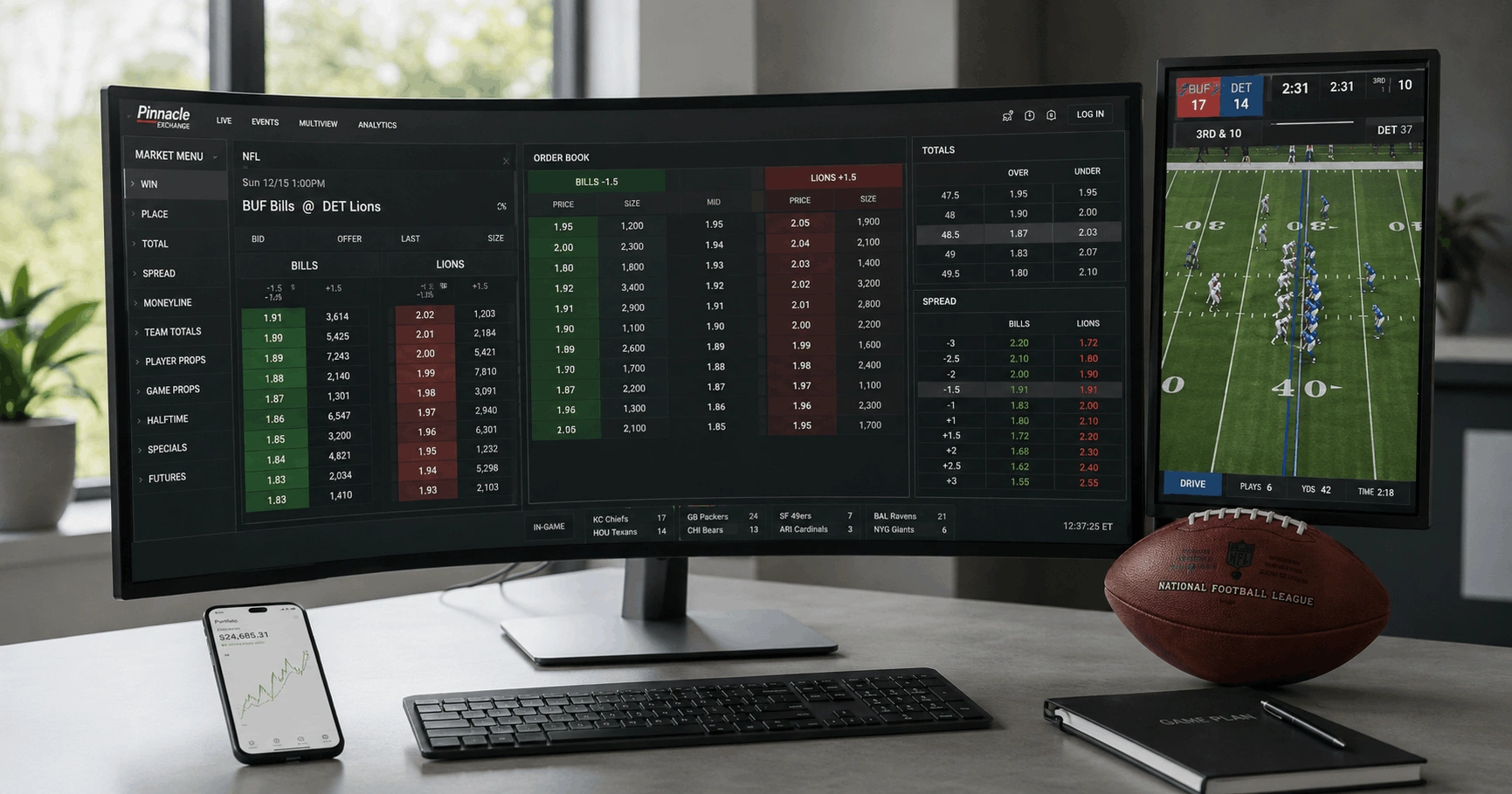 DraftKings fotbollskontrakt