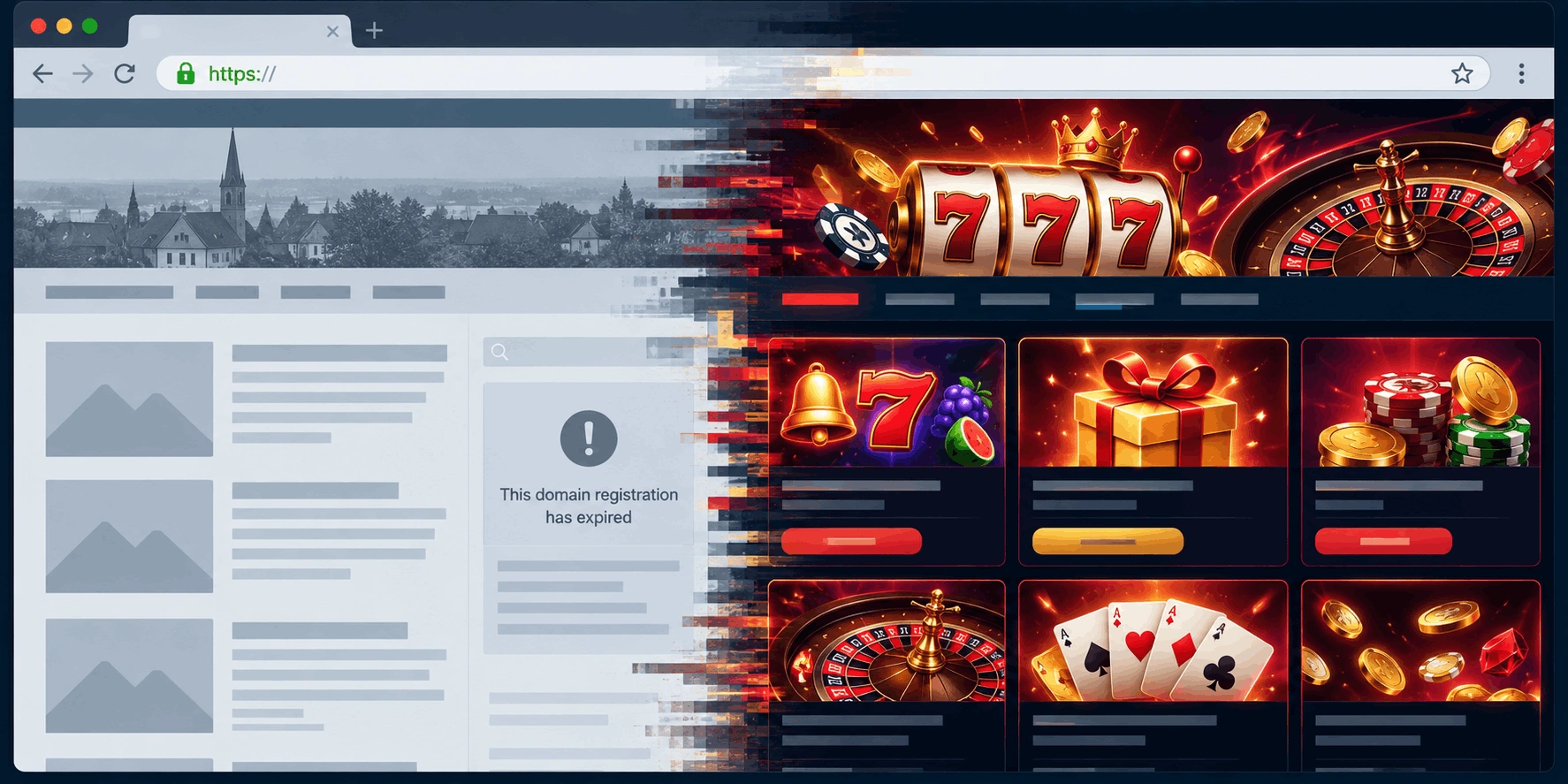 webbplatser olagligt spel